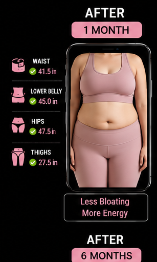 Illustrative concept of current body shape